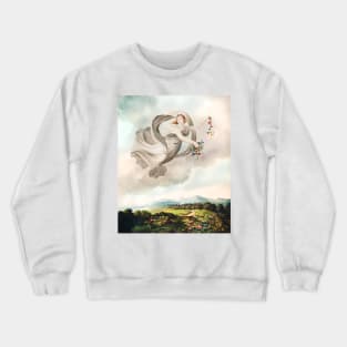 The Temple of Flora (1807) Crewneck Sweatshirt